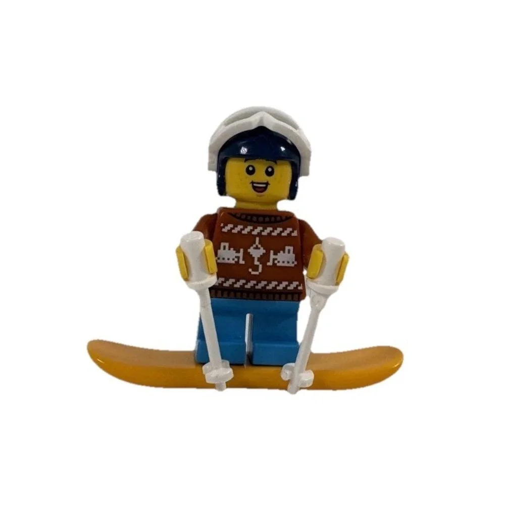 LEGO City, Advent 🎄Holiday, Minifigure, Ski, 60436-10,‎ CHRISTMAS, 2024